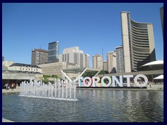 Nathan Phillips Square, New City Hall 